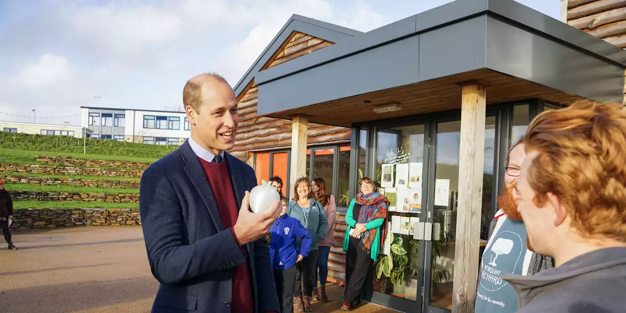 Prince William Visits Cornwall For the First Time Since Receiving New Title