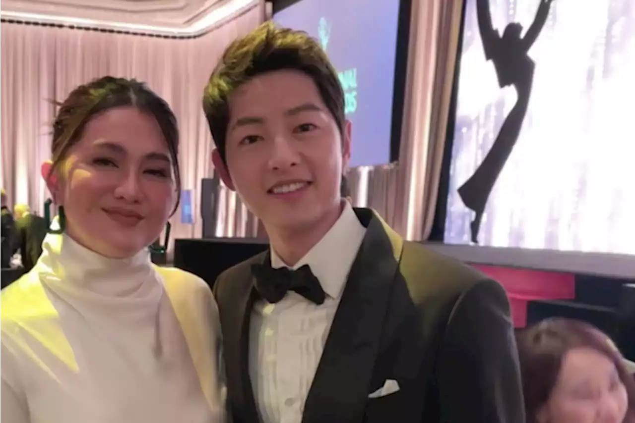 LOOK: Dimples Romana meets Korean star Song Joong-ki in New York