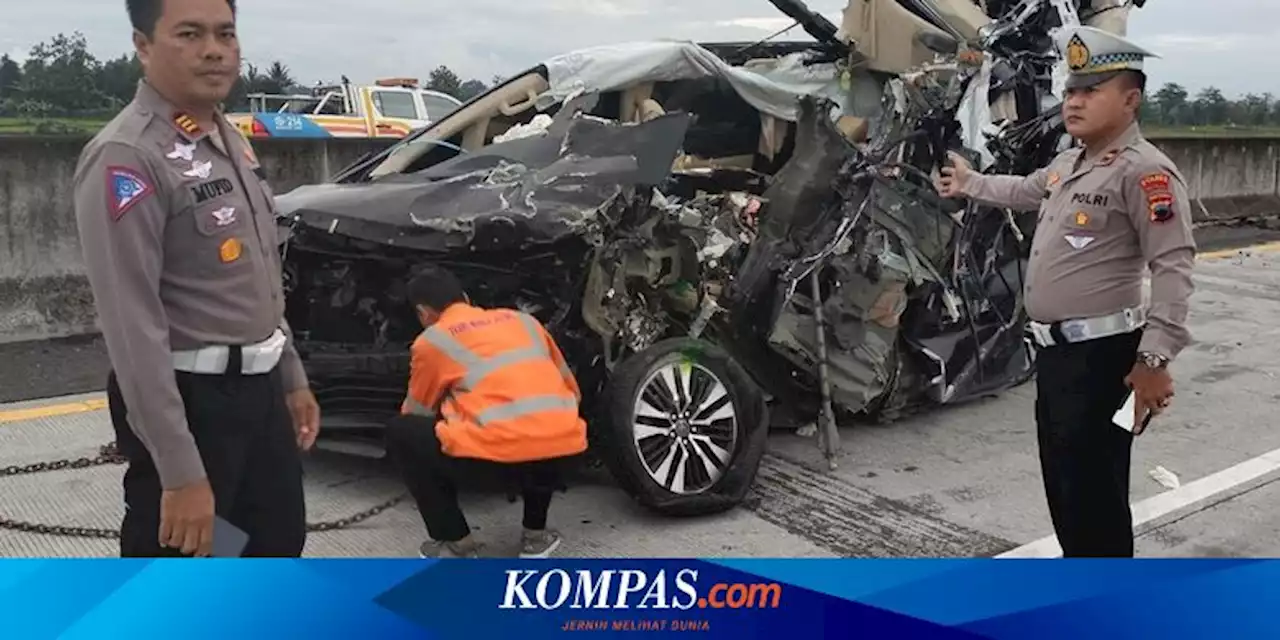 Kecepatan Alphard yang Tabrak Truk di Tol Solo-Semarang 120 Km/Jam, Sopir Diduga Mengantuk