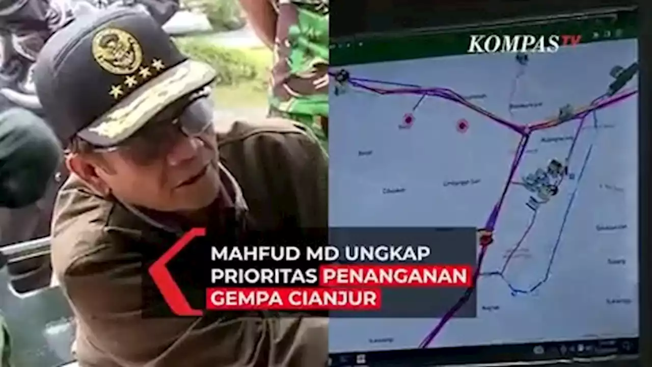 Mahfud MD Ungkap Prioritas Penanganan Gempa Cianjur, Minta Semua Turun Tangan