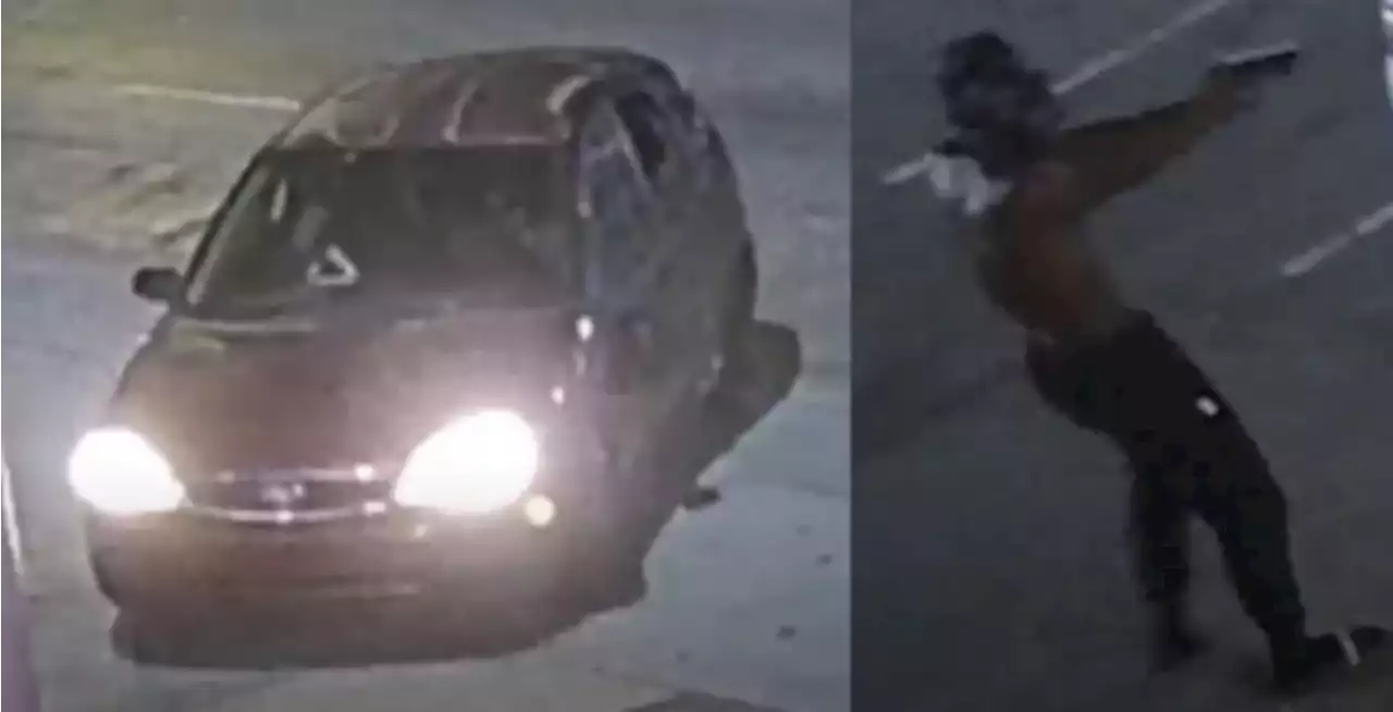 VIDEO: Police searching for suspect accused of carjacking man at gunpoint on Westheimer Road