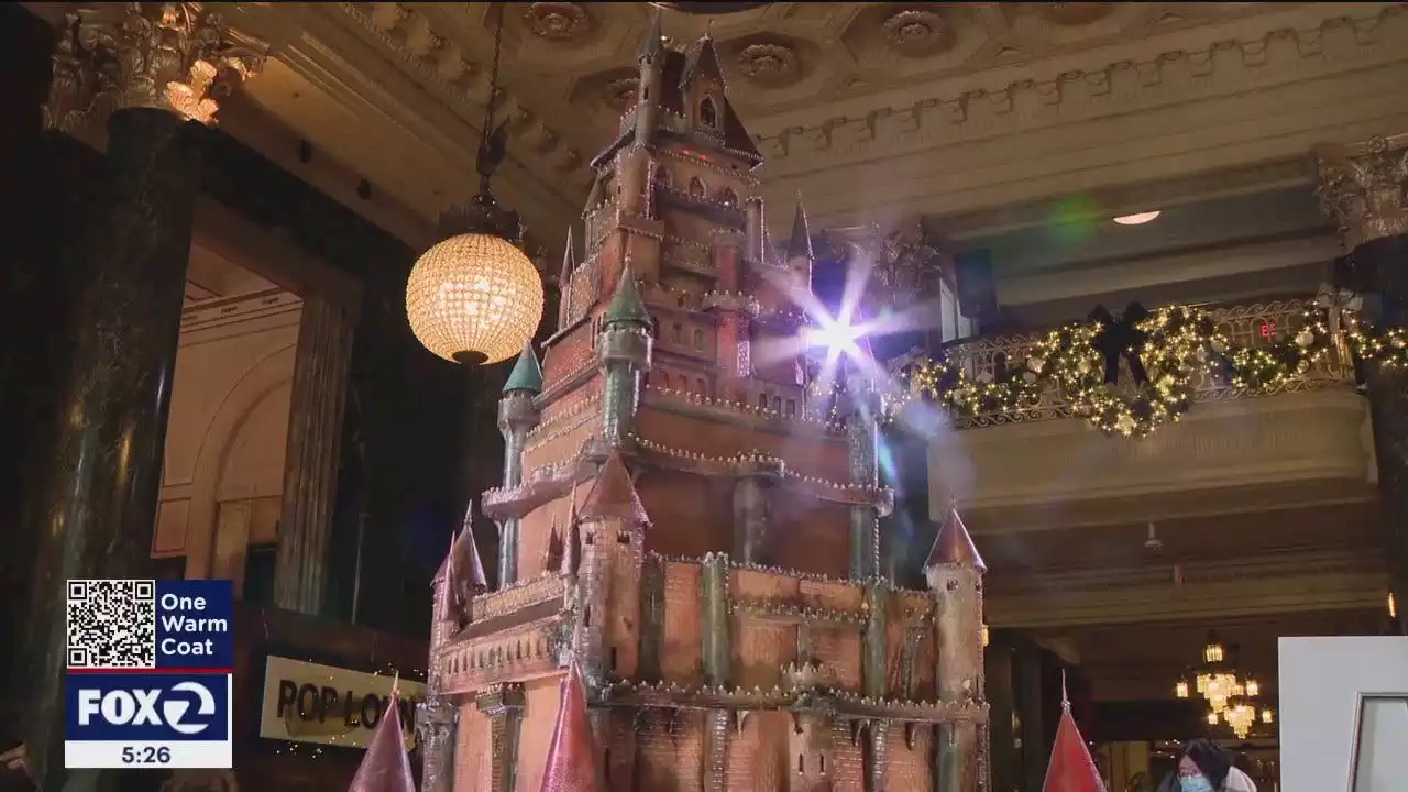 12-foot edible 'Sugar Castle' returns to San Francisco