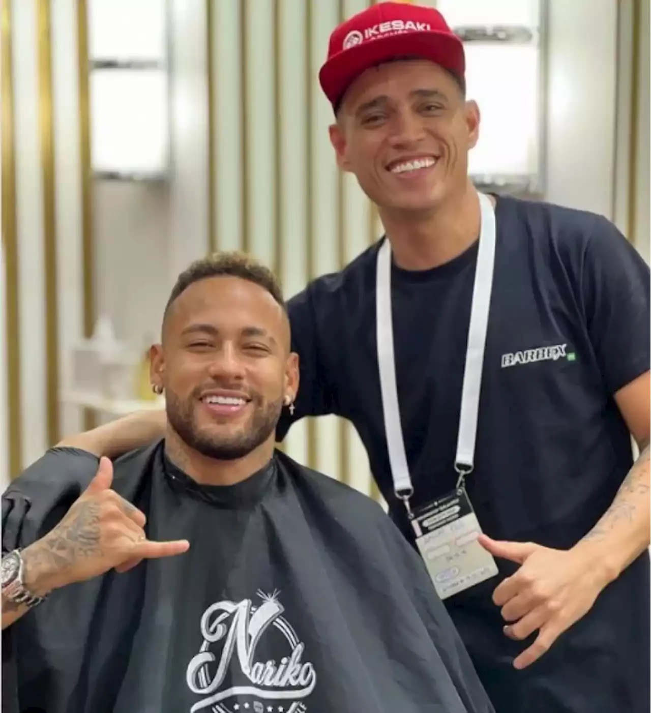 Neymar deixa cabelo 'na régua' antes de estreia da Seleção Brasileira na Copa do Mundo