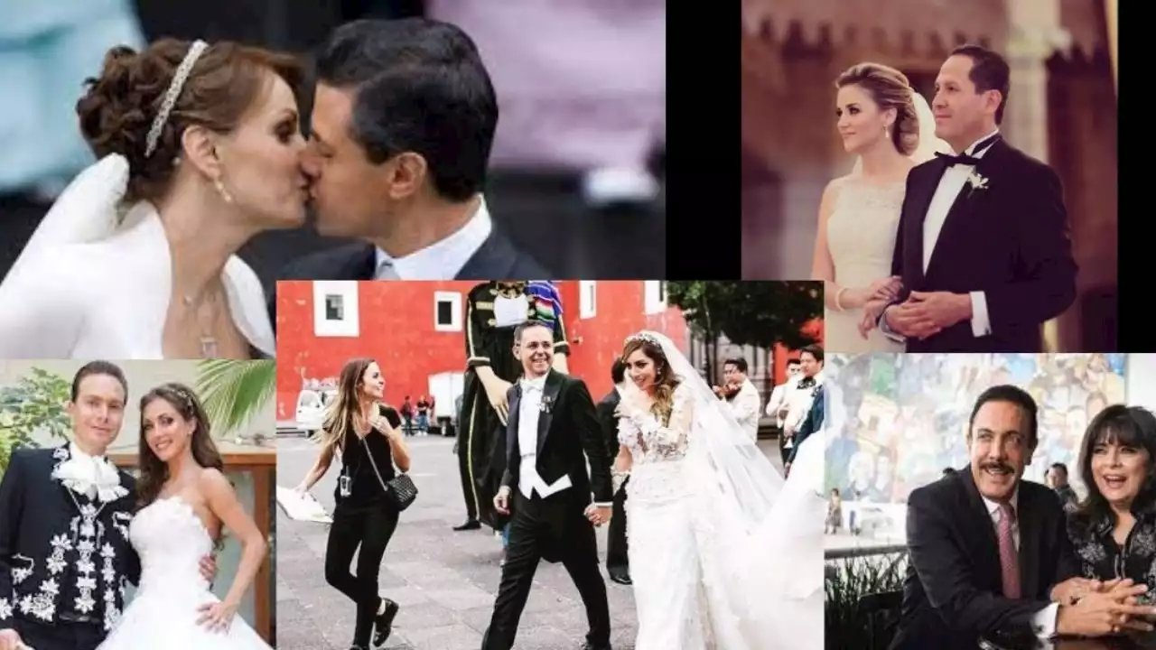 Las 10 bodas de políticos más recordadas