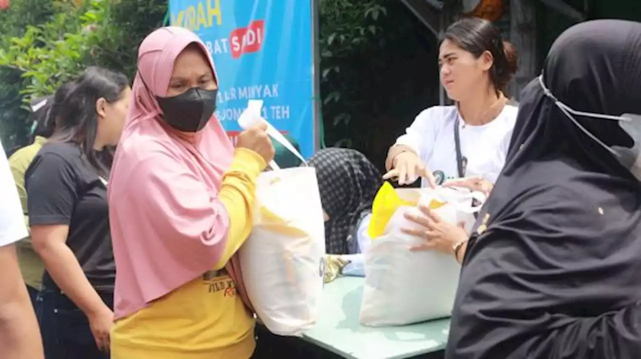 UKM Sahabat Sandi Gelar Pasar Murah di Bandung Jaga Stabilitas Harga Bapok