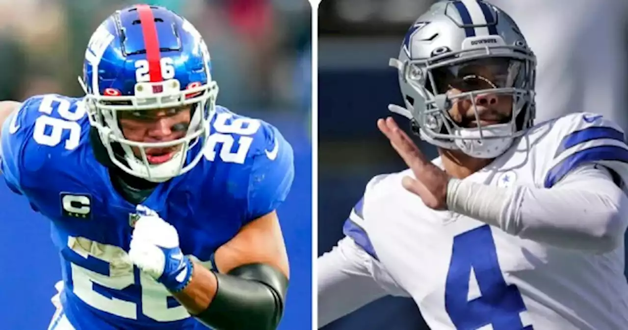 Cowboys vs Giants 2022: horario y dónde ver juego Thanksgiving NFL