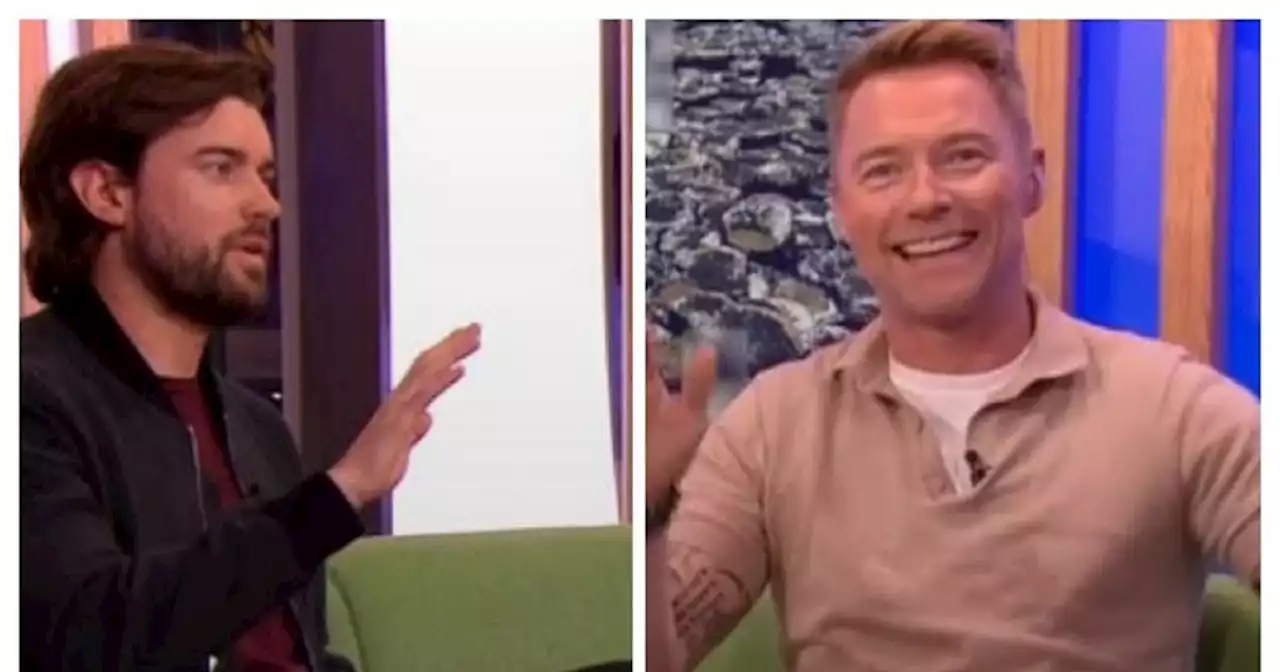 Ronan Keating claps back at Jack Whitehall after he mocks him on The One Show