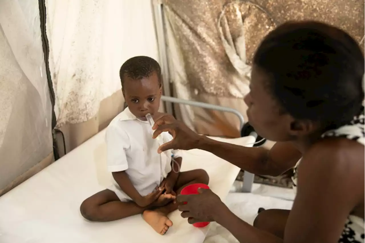 UN: Cholera, malnutrition a double threat to Haiti’s children