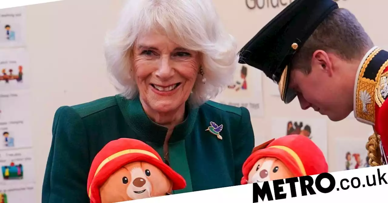 Camilla eats marmalade sandwiches taking Queen's Paddington tributes to nursery