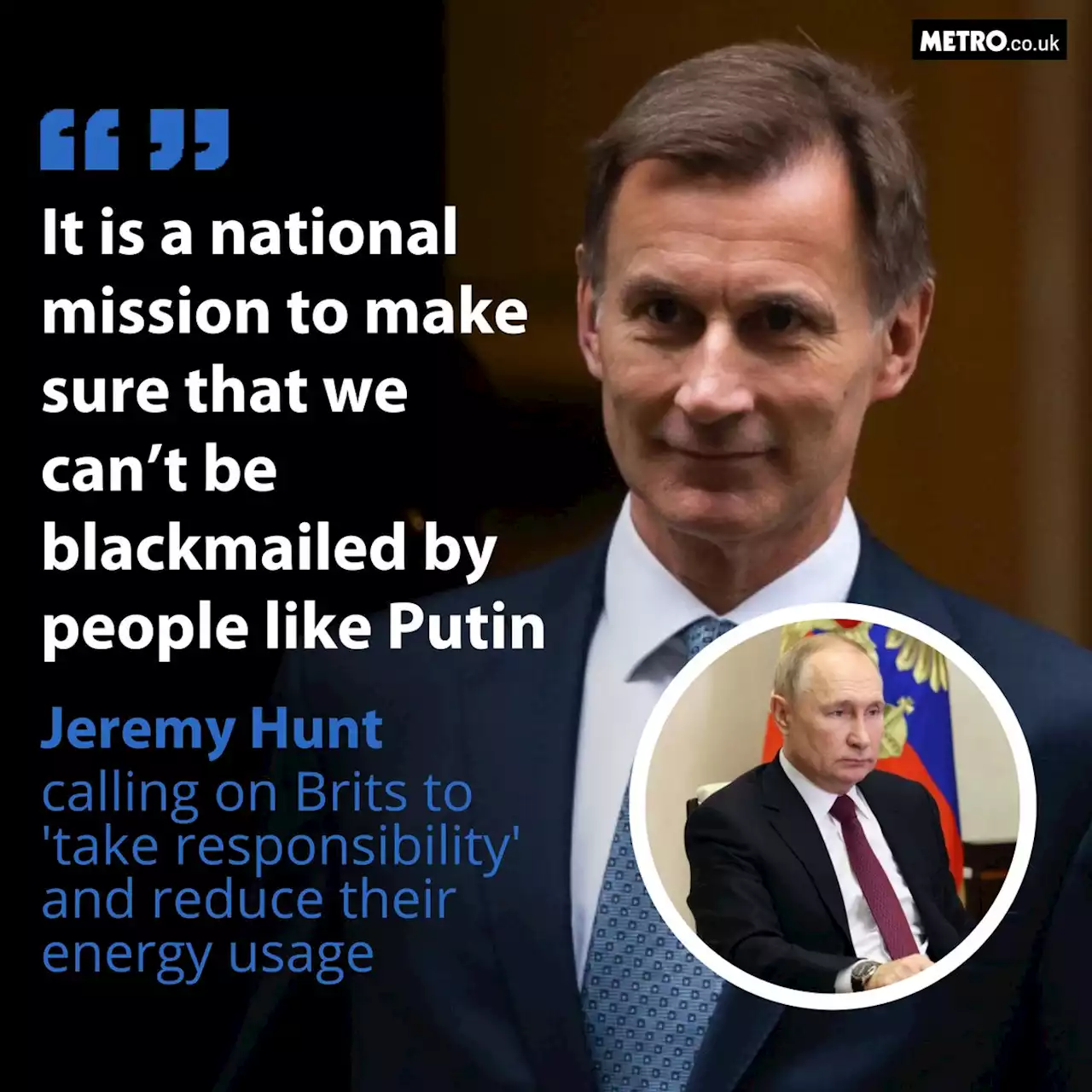 People must cut energy use to defeat 'blackmailer' Putin, says chancellor