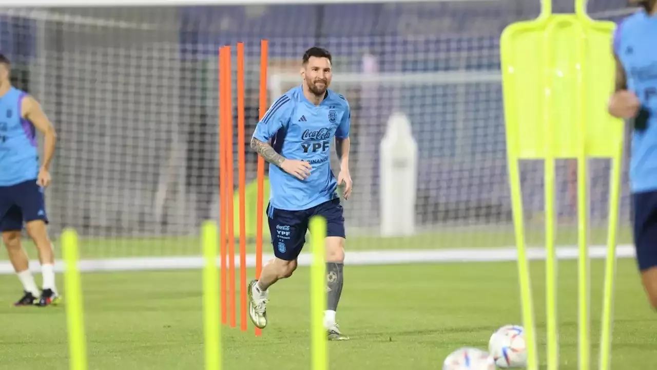 Lionel Messi Entrenó Diferenciado A 48 Horas Del Partido Contra México 5523