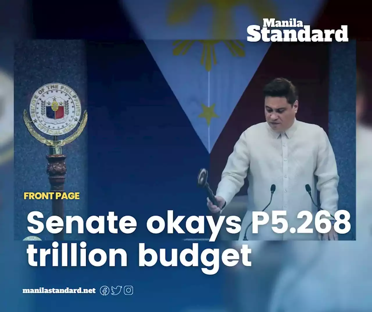 Senate okays P5.268 trillion budget