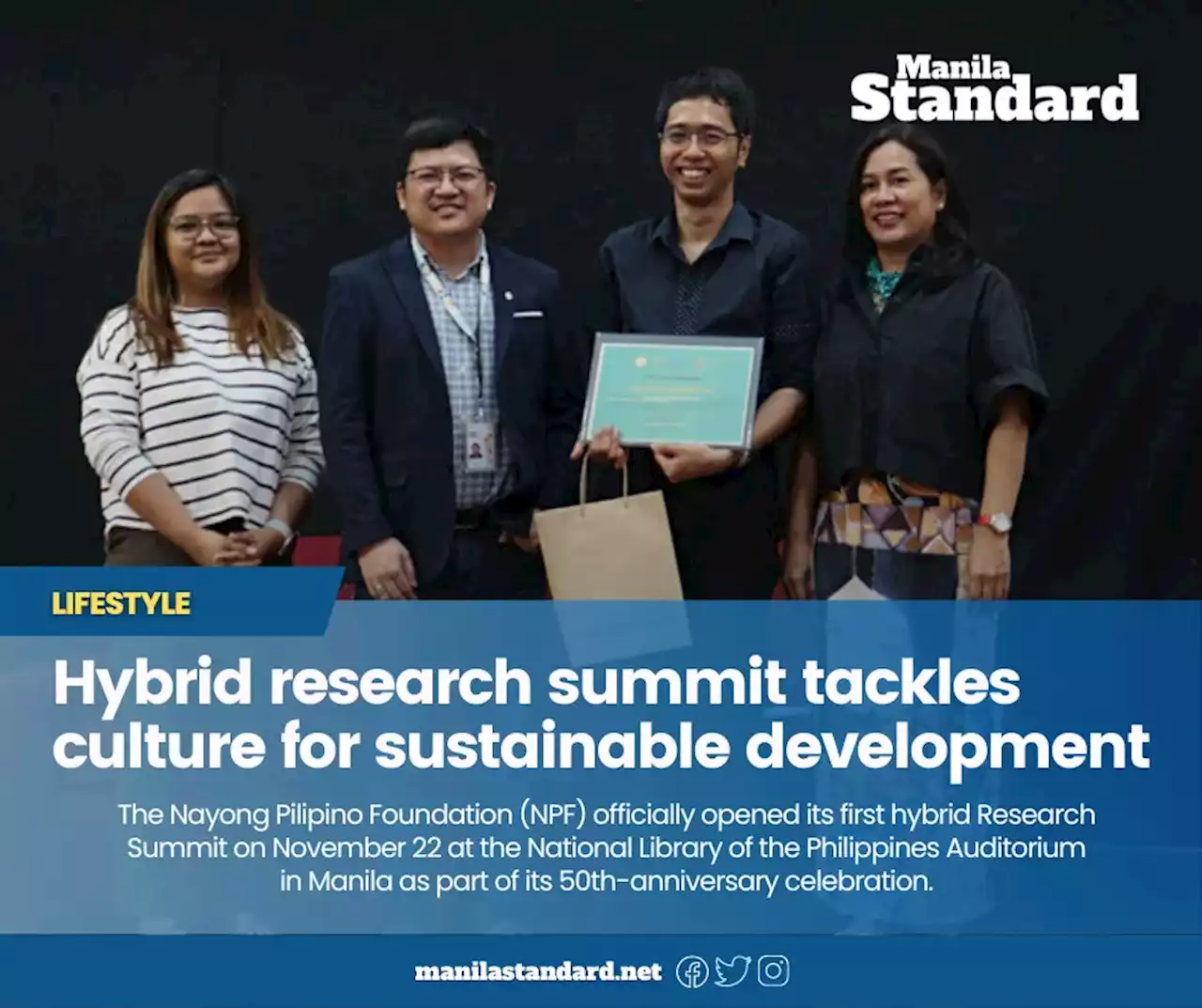 Hybrid research summit tackles culture for sustainable development