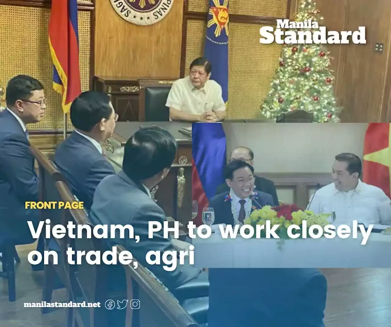 Vietnam, PH to work closely on trade, agri