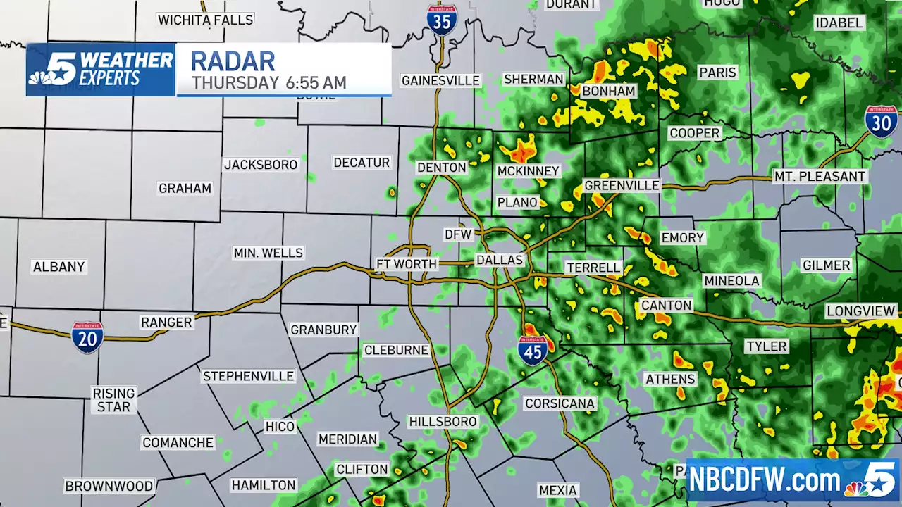 LIVE RADAR: Slow-Moving Rain Expected Thanksgiving Into Saturday