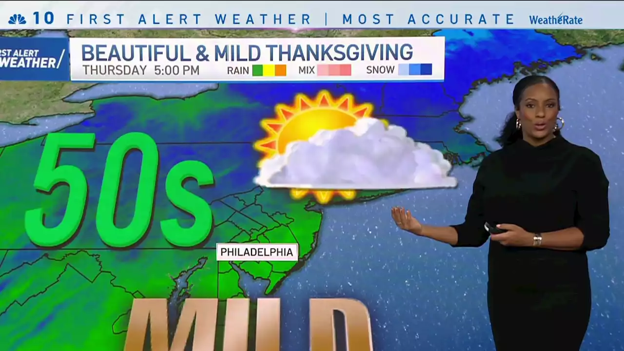 NBC10 First Alert Weather: A Thanksgiving Beauty