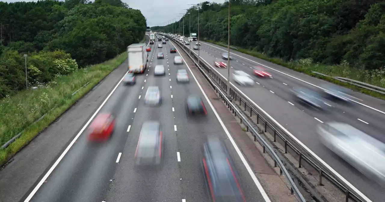 Northamptonshire M1 roadworks paused for parcel rush