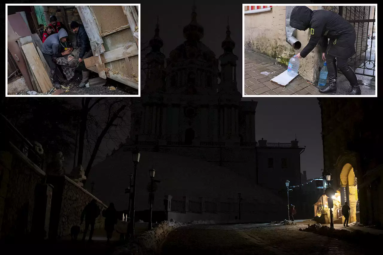 Ukraine battles to restore power after brutal Russian missile attack