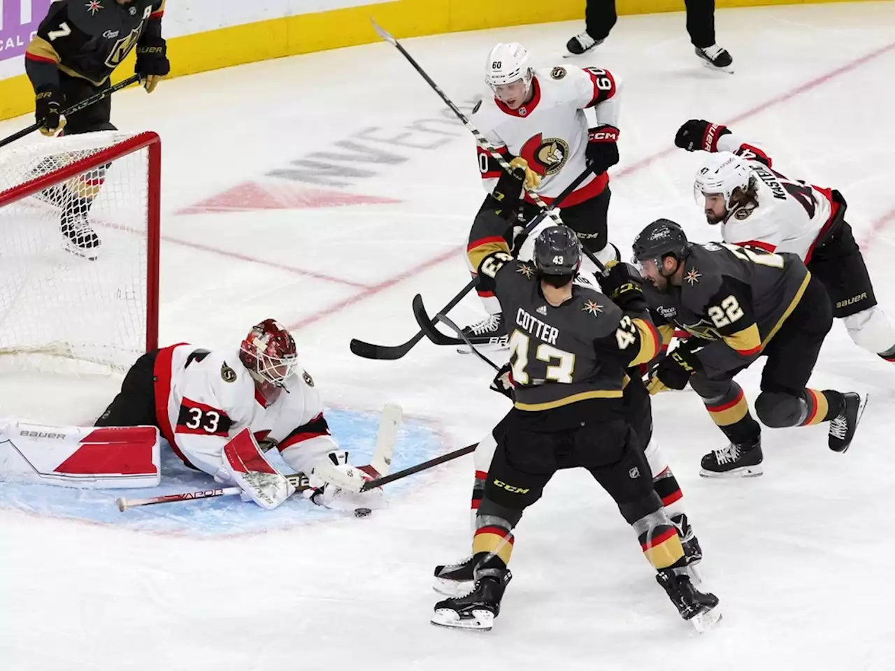 GARRIOCH: The Ottawa Senators don't go down without a fight in 4-1 loss to Knights