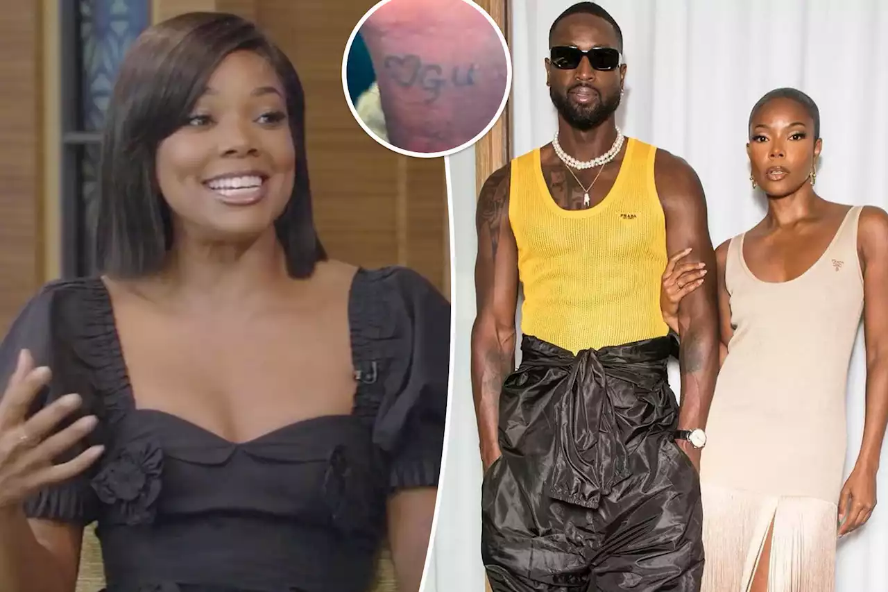 Gabrielle Union reveals why Dwyane Wade got her initials tattooed