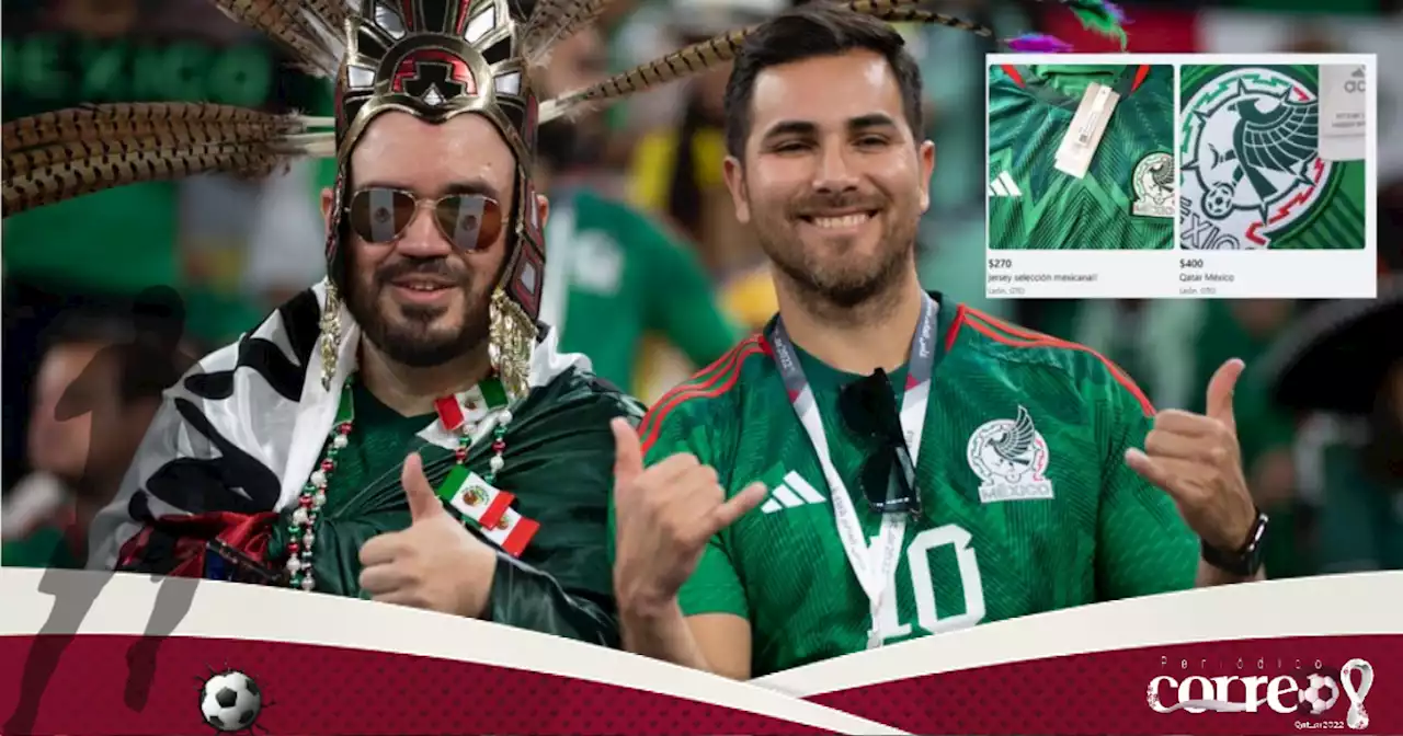 Playera de México para Qatar 2022 se vende en menos de 300