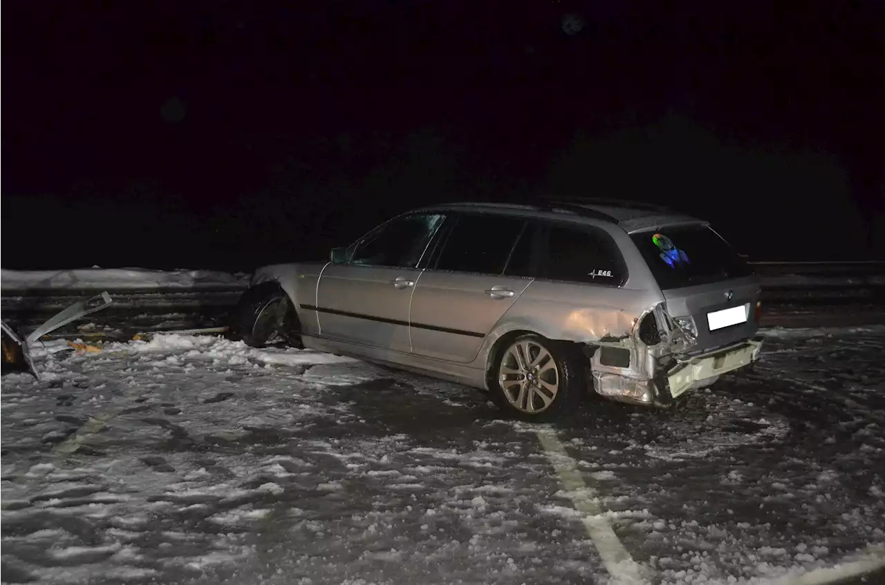 Schwägalp AR: Auf schneebedeckter Fahrbahn ins Schleudern geraten