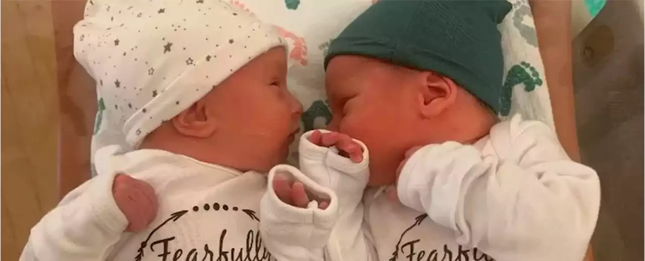 These Record-Breaking Twins Are The 'Oldest' Babies Ever Born