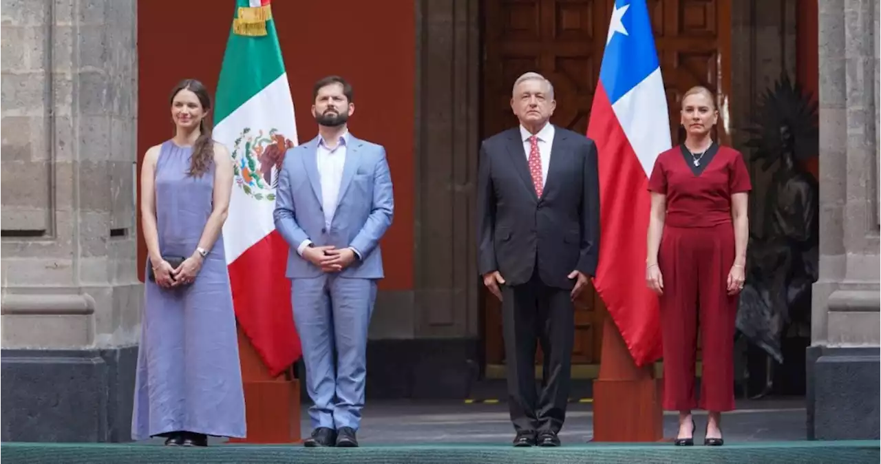 AMLO y Boric acuerdan fortalecer relación México-Chile en economía, migración y salud