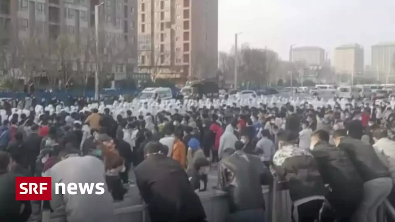 Nach Protest in China - Foxconn meldet «technische Fehler» bei Lohnzahlungen