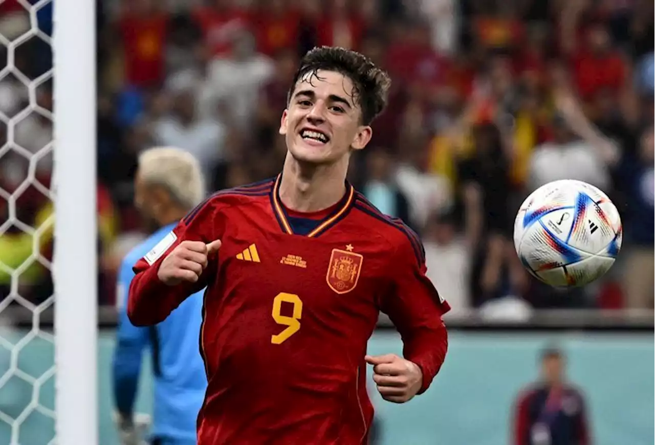 Soccer-Spain's Gavi becomes youngest World Cup scorer since Pele