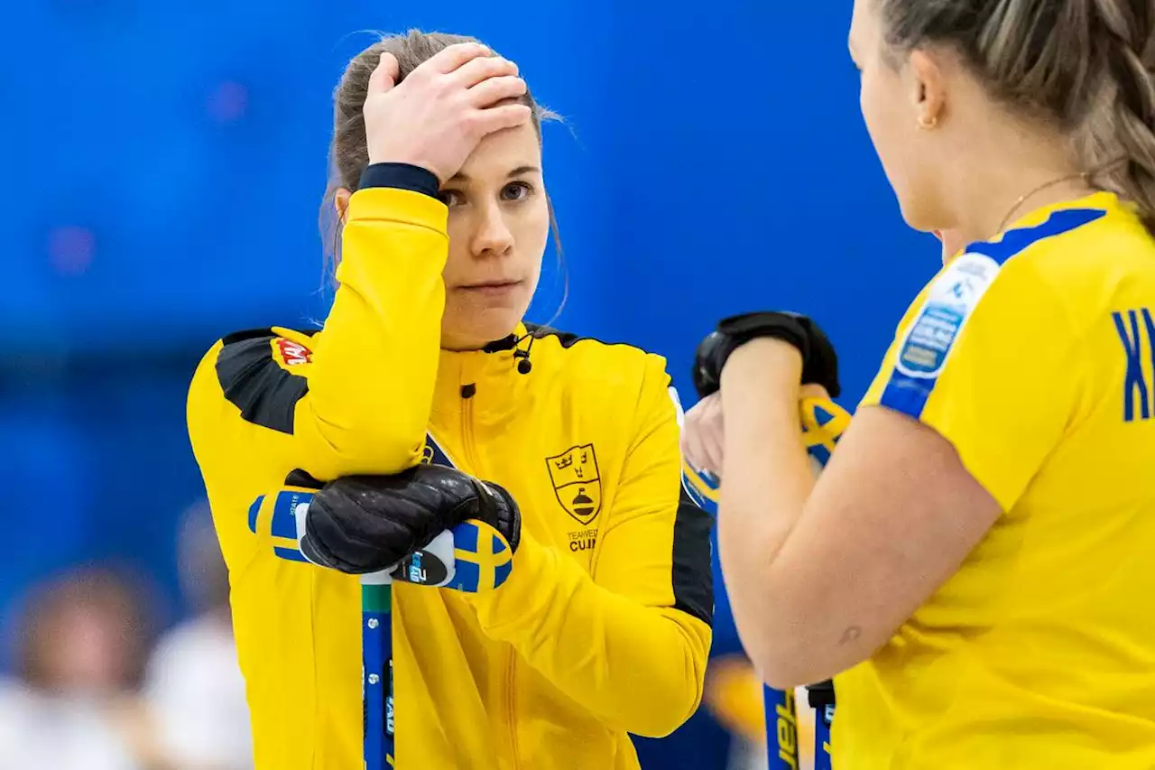 Curling: Lag Hasselborg vann måstematch – utslaget ändå