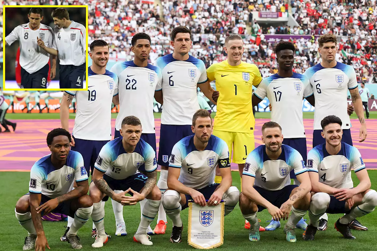 Kane and Rooney, Lampard and Gerrard together but no Beckham in combined England XI