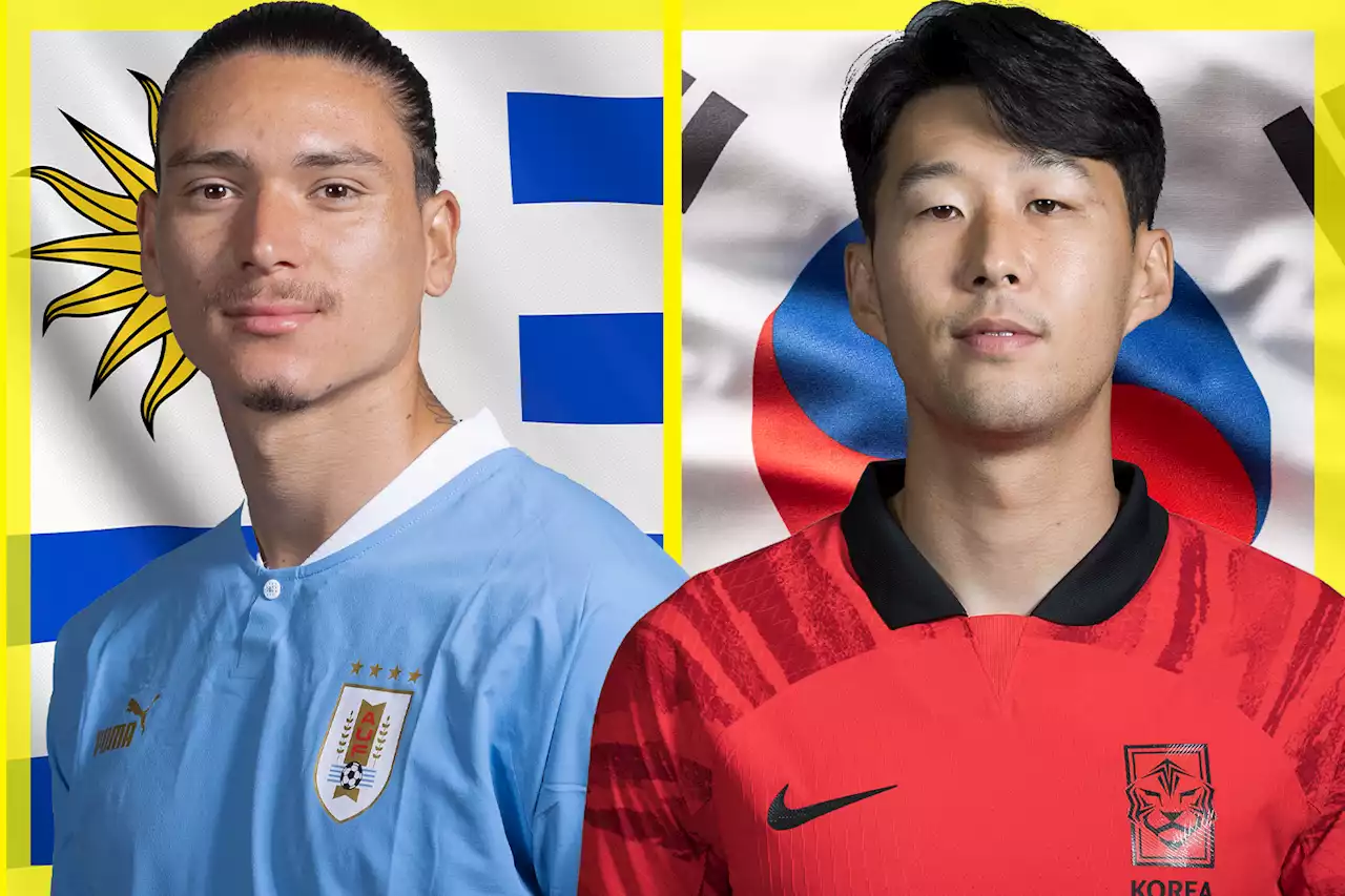 Uruguay v South Korea LIVE: Nunez to make World Cup debut with Son fit to start