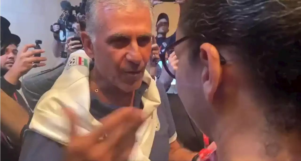 Iran's coach confronts BBC journalist at World Cup over her questions about protests