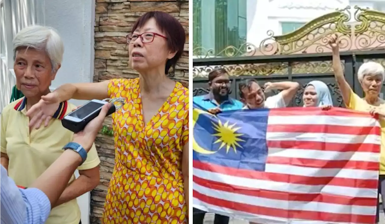 Malay, Chinese And Indian Shout 'Hidup Rakyat!' Outside Anwar's Office In Bukit Gasing | TRP