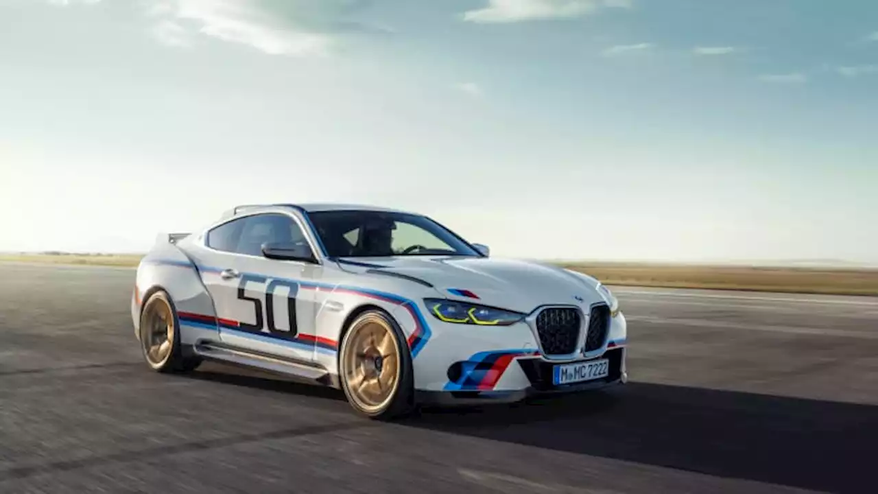 2022 BMW 3.0 CSL is a manual, rear-wheel-drive throwback to the 1970s - Autoblog