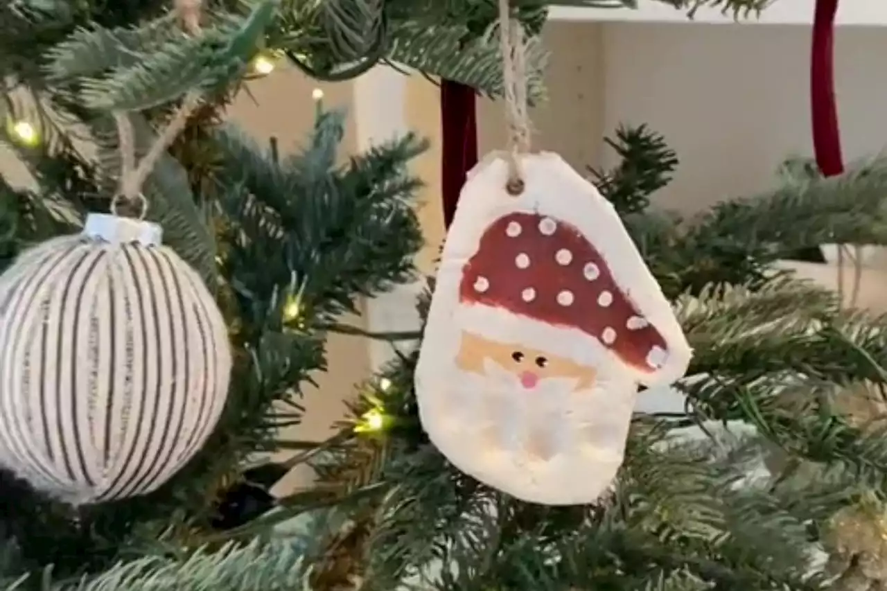 I'm a savvy mum and I make Christmas tree decorations using a kitchen essential