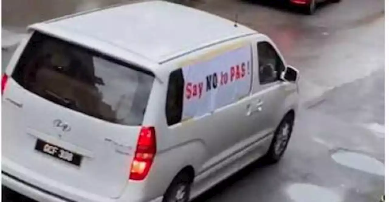 ‘Say no to PAS’ convoy: Five detained