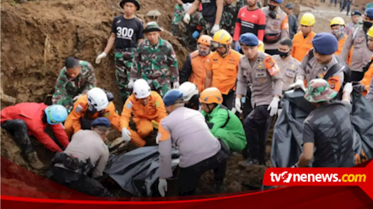 39 Orang Masih Belum Ditemukan Akibat Gempa Cianjur, 6.000 Personel SAR Dikerahkan