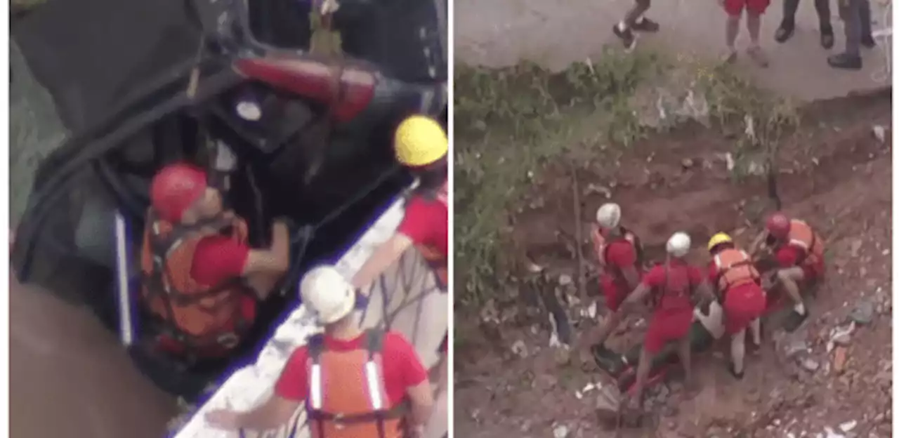 Chuva em SP: Homem morre em Mauá após carro cair dentro do rio Tamanduateí