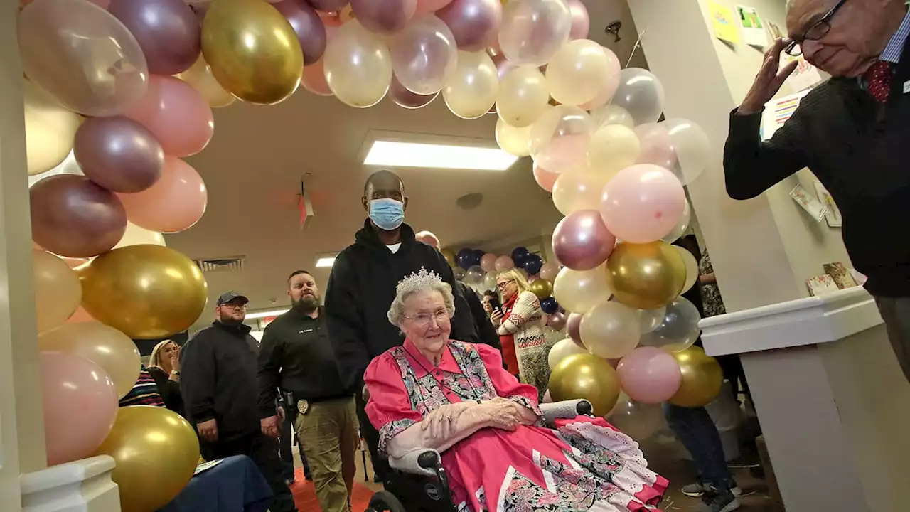 For her first birthday party at 105, she wanted 105 cards. She got 1,200 – and counting.