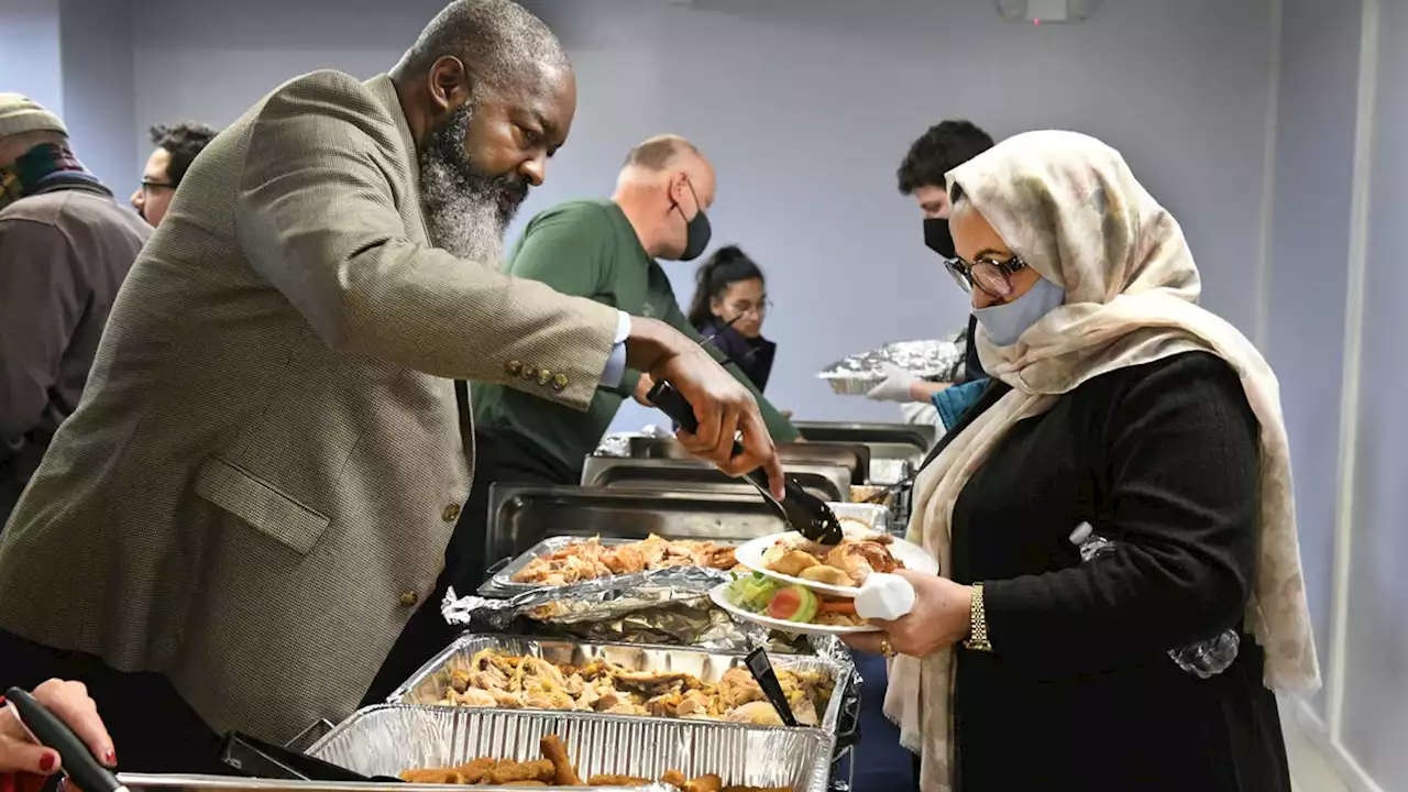 No religion, no politics, just community: How refugees learn to celebrate Thanksgiving