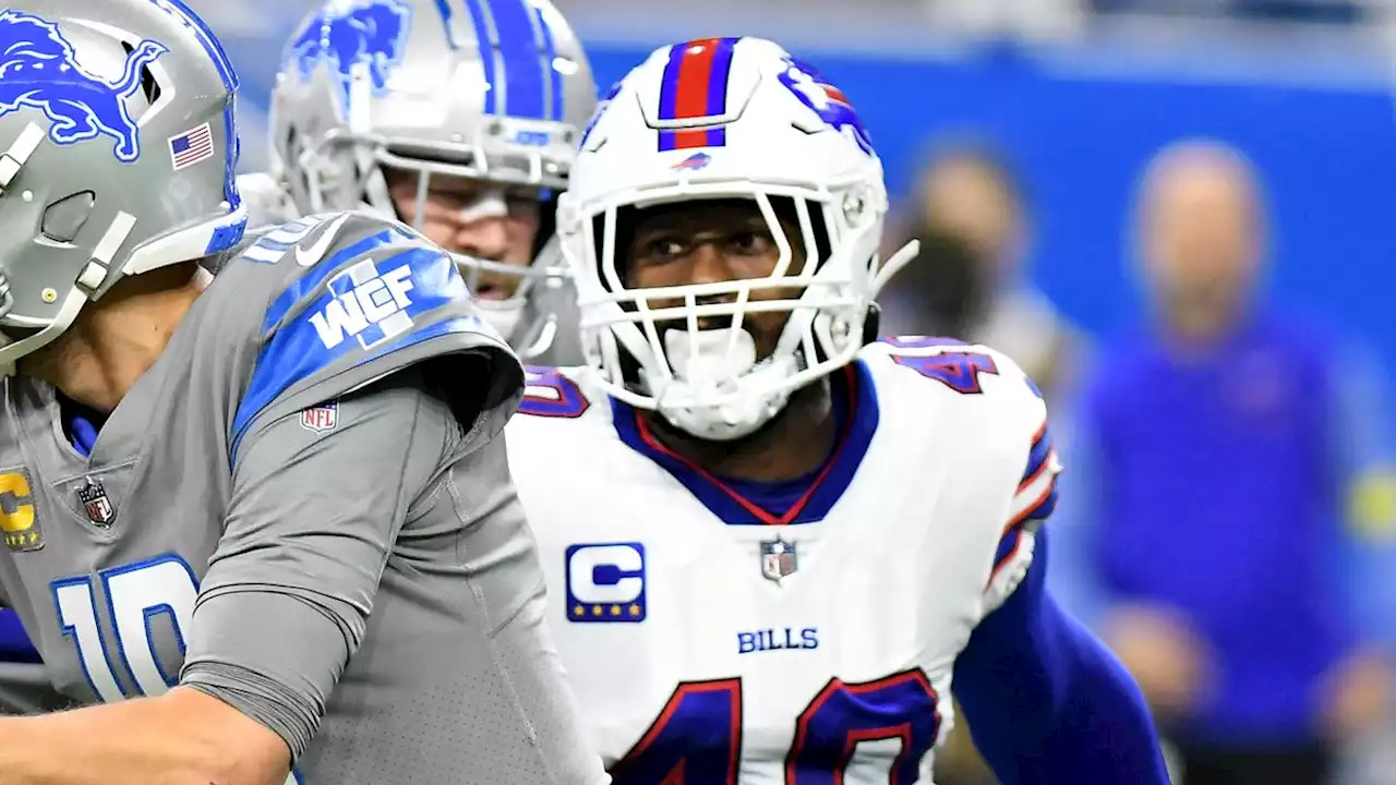 Bills rule DE Von Miller out after knee injury suffered in Thanksgiving game against the Lions