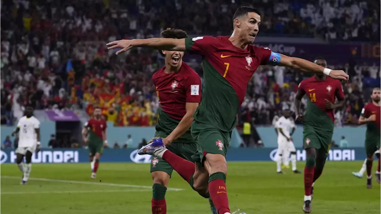 WM 2022:Portugal siegt 3:2 gegen Ghana – Gegenspieler verhöhnt Cristiano Ronaldo