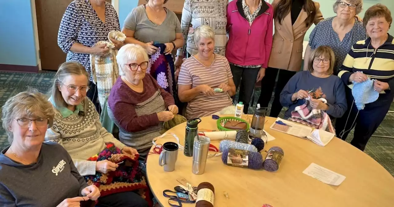 One stitch at a time — Caps N Laps brings community and camaraderie for a good cause