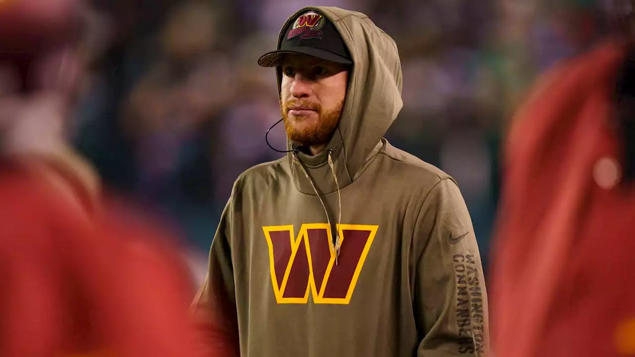 Washington QB Carson Wentz understands why Commanders are staying with Taylor Heinicke: 'I get it'