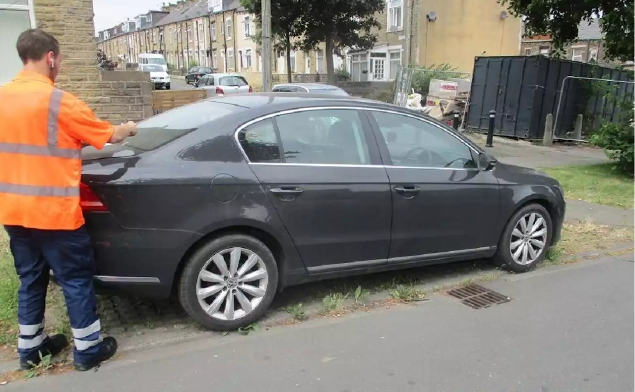 Police find over 90 abandoned cars parked on just one street in Yorkshire