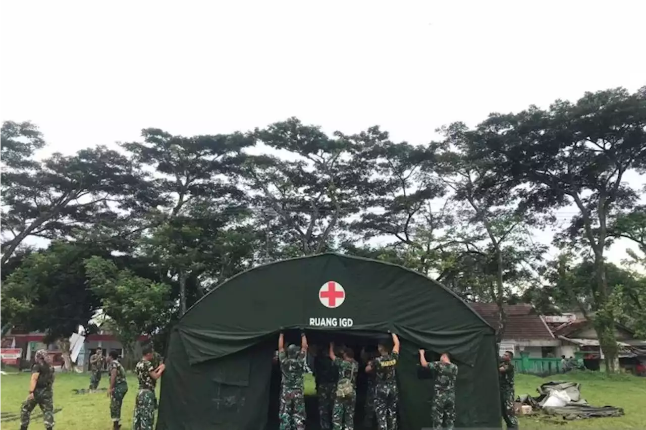 TNI AL perkuat Satgas Peduli Cianjur dengan RS lapangan canggih