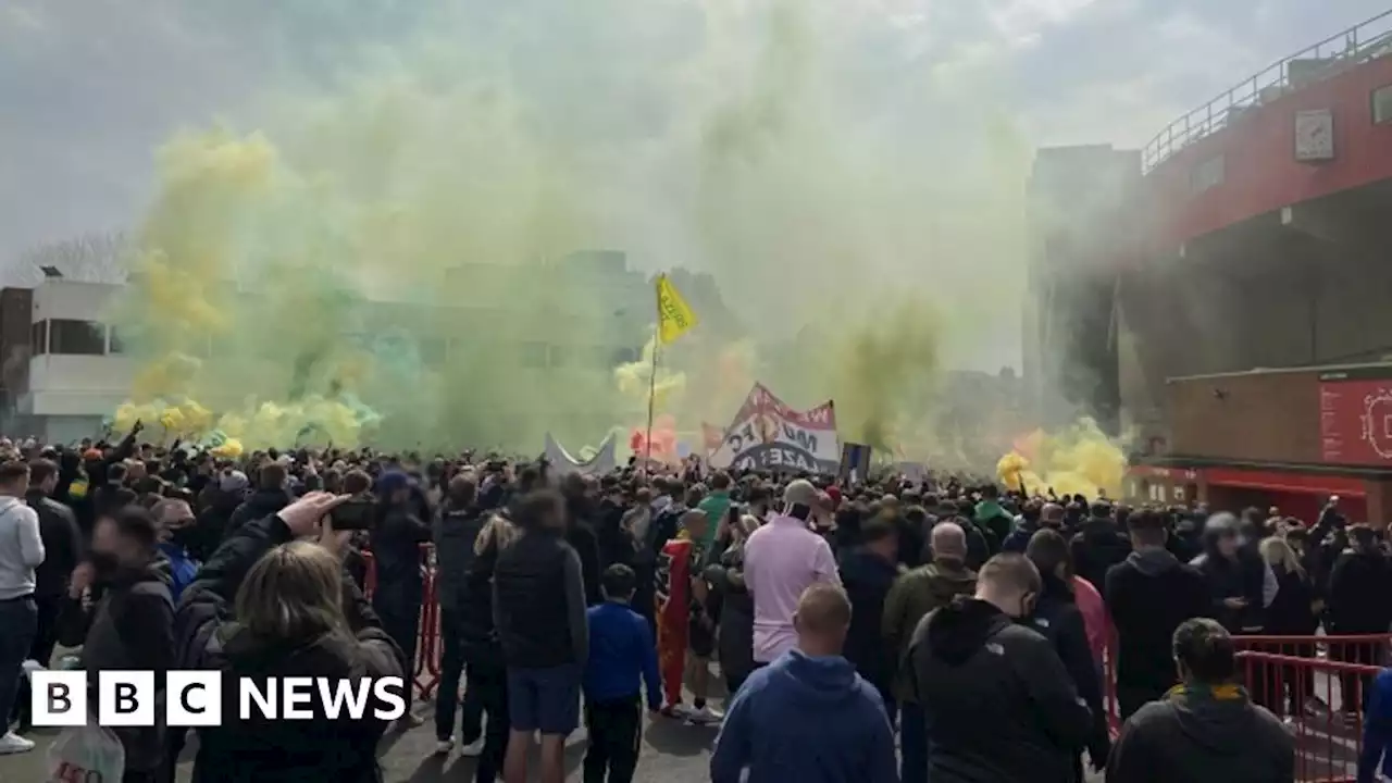 Manchester United fans sentenced after protest turned violent