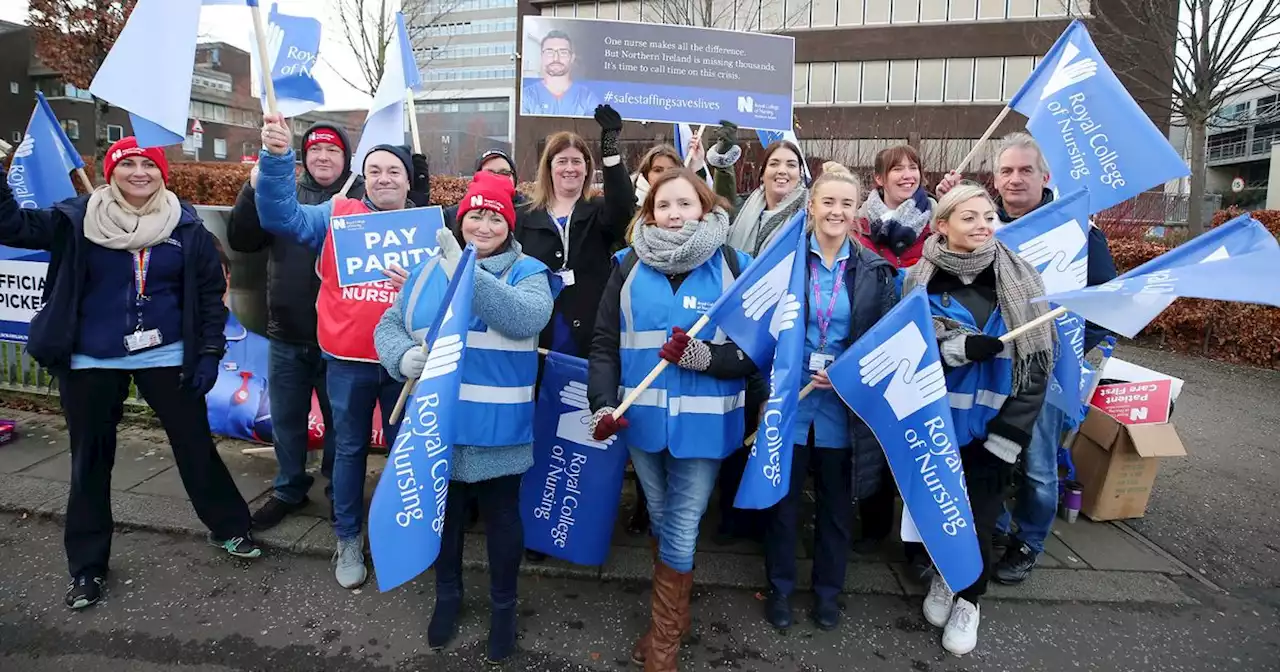 Dates Northern Ireland nurses to stage walkouts confirmed